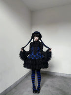 Bunny Fantasy Gothic Lolita JSK Dress and Princess Sleeve Shirt - image 17