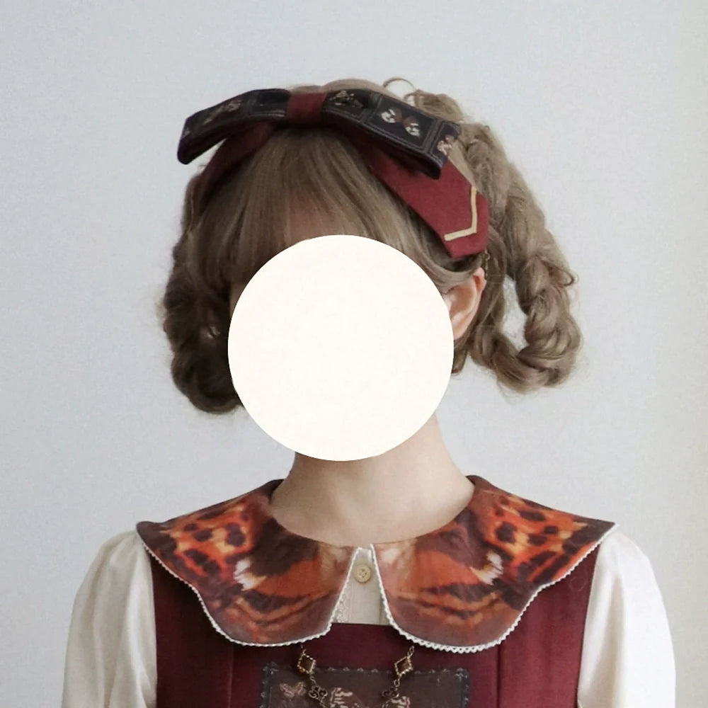 Classic Lolita Headdress, Socks, Necklace and Brooch Accessories - image 6