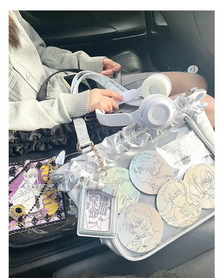 Bouquet Lolita Ita Bag with Two Carrying Styles and Multiple Inner Pockets - image 31