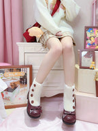 Winter Lolita Boots Fur Mary Jane Lolita Low Heel Shoes - image 14