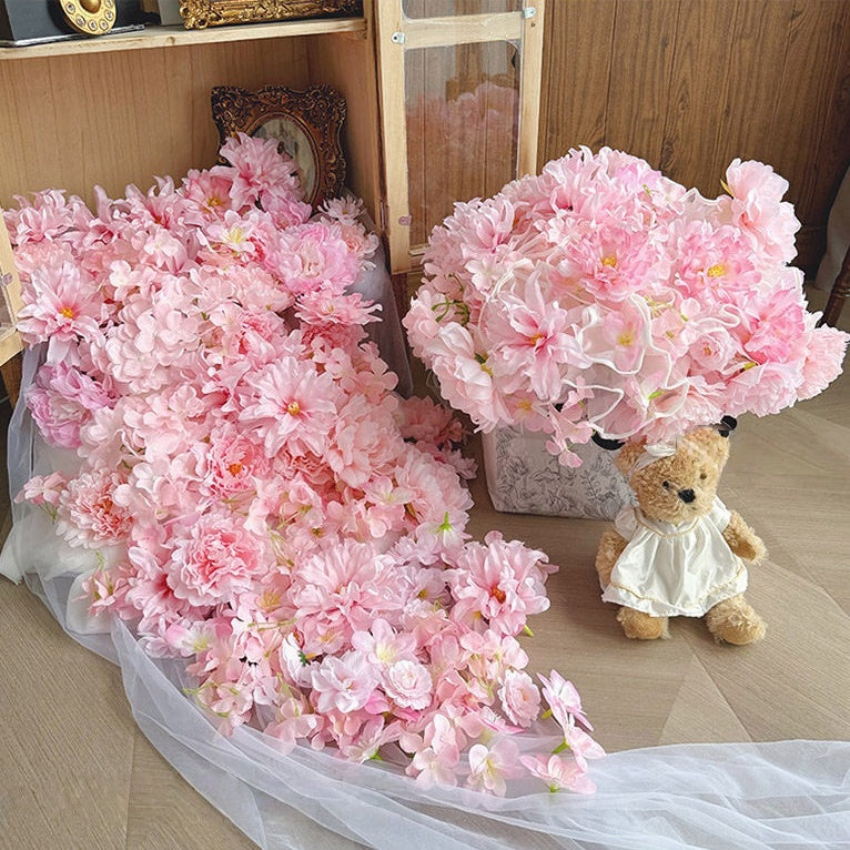 Satin Fantasy Lolita Long Cocktail Dress - image 9