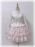 Bunny's Wish - Old School Lolita Coat, Flounce Hem Skirt - image 20