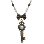 Gothic Lolita Retro Pearl Necklace - image 5