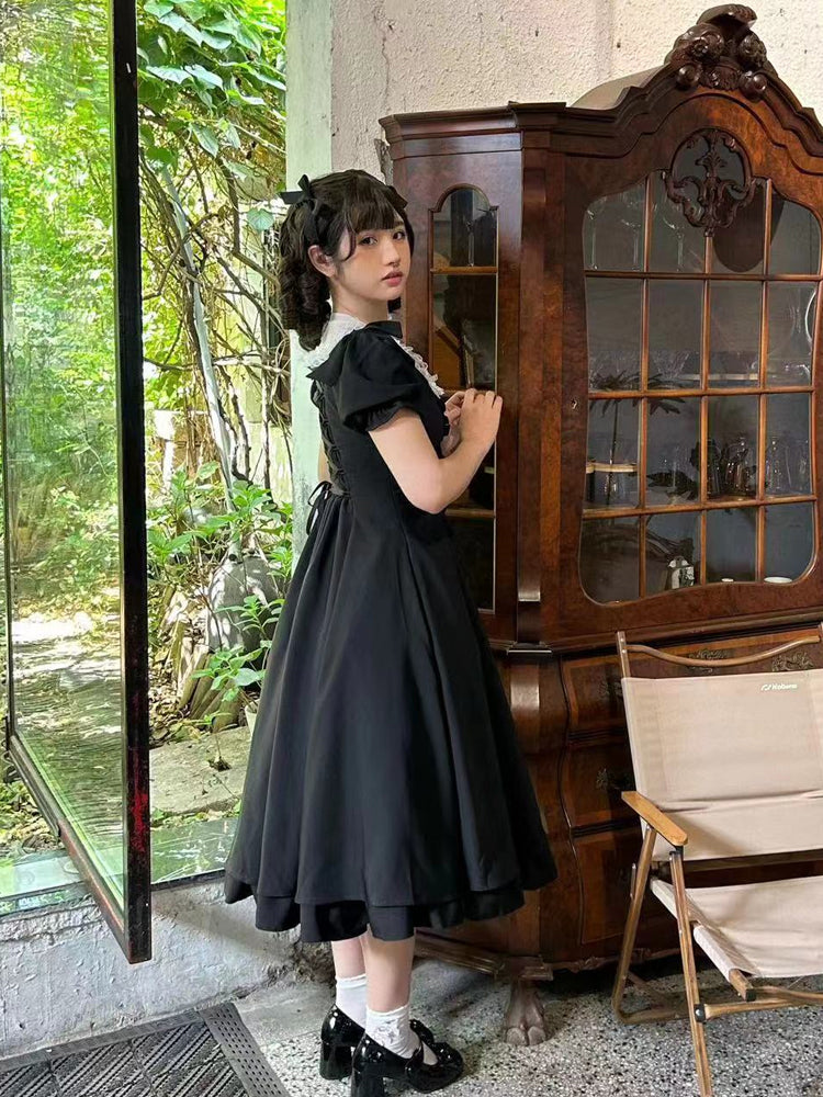 Long Version - Elegant Vintage Lolita OP - image 29
