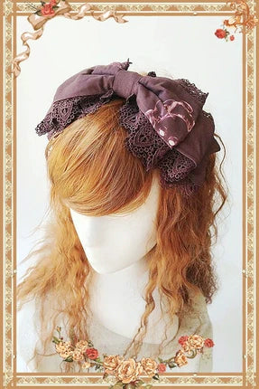 Sweet Lolita Accessories Bonnet KC Socks Beret - image 57