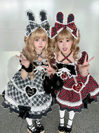 Shibuya Sweetheart Plus Size Old School Lolita OP Dress - image 6