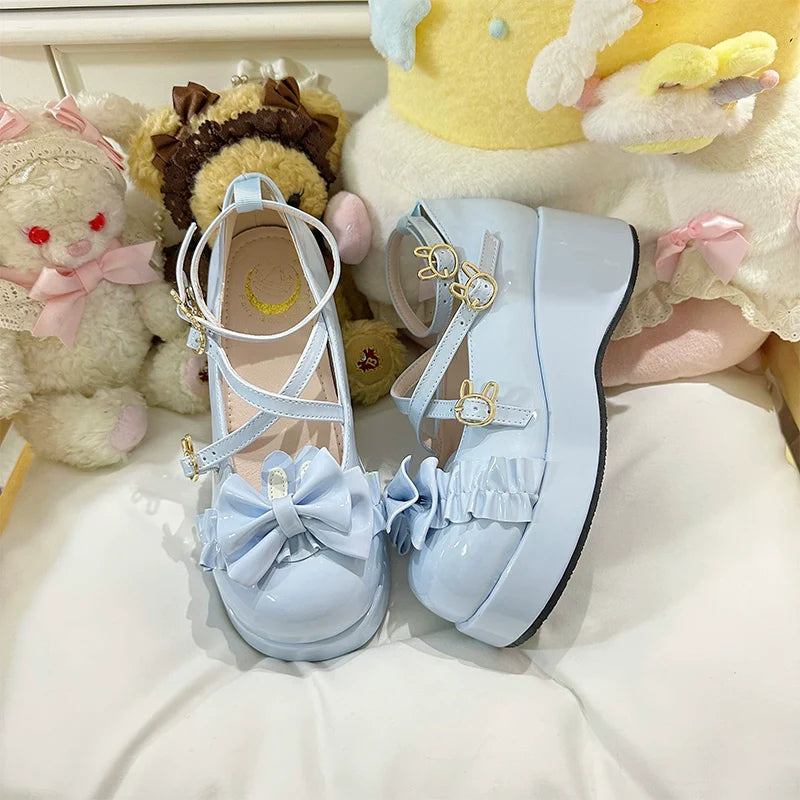 Bond Bunny - Sweet Lolita Platform Shoe, Bunny Ear Accents - image 15
