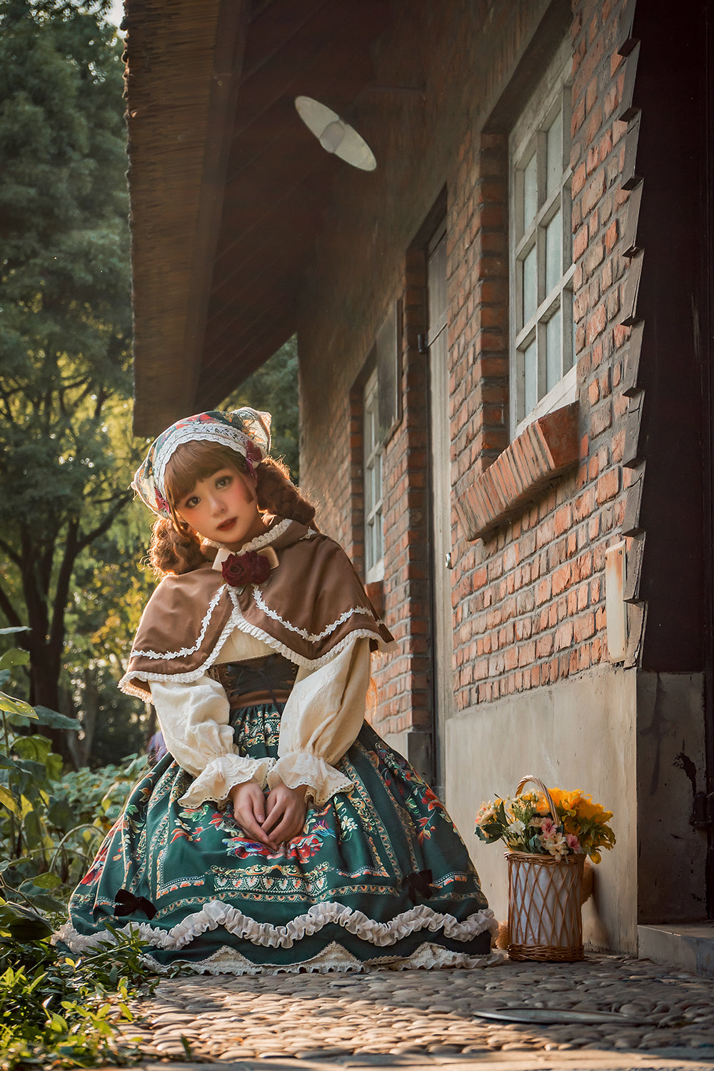 Rich Hymn - Lolita Bavarian Long Velvet JSK - image 14