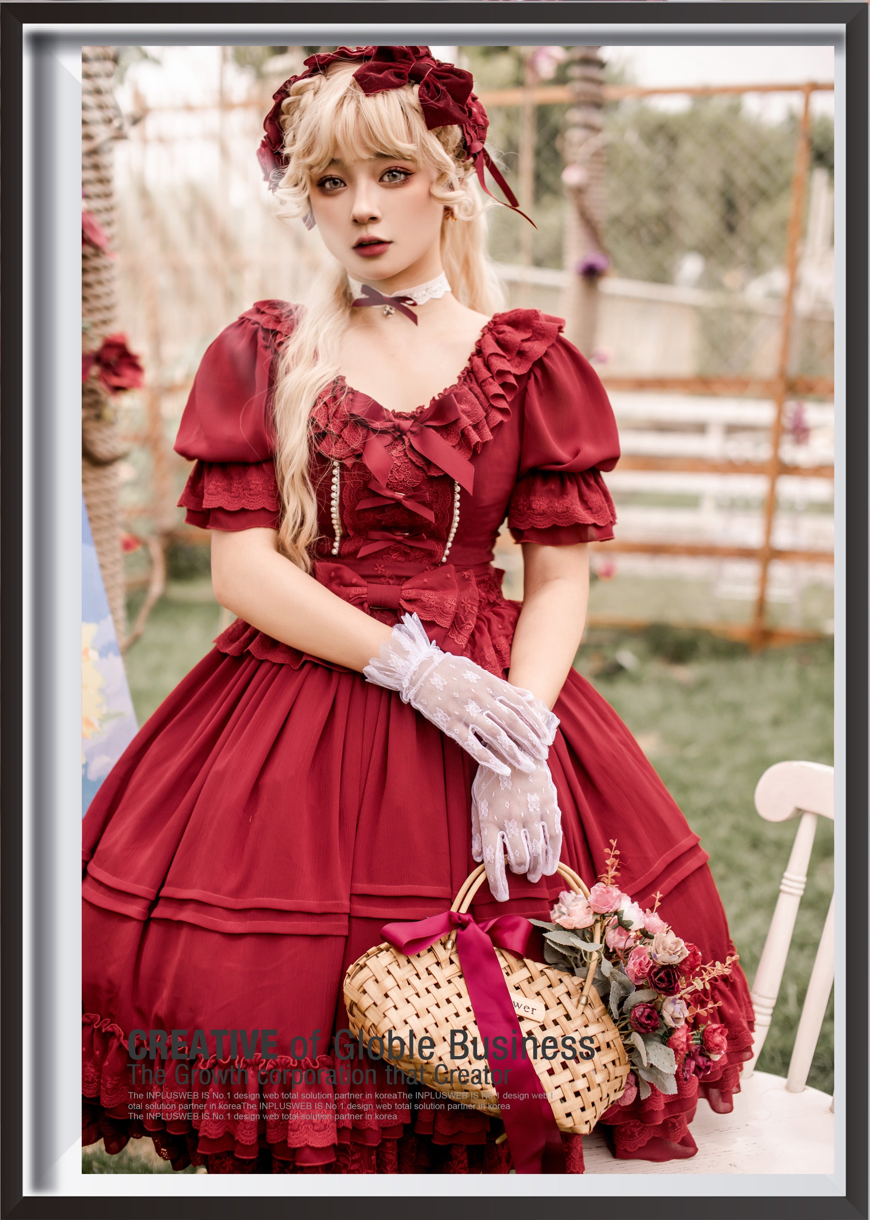 The Dawn Song - Plus Size Lolita Elegant OP Dress - image 1