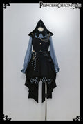 Narrative Rule - Ouji Lolita Shorts Set, Long Vest - image 27