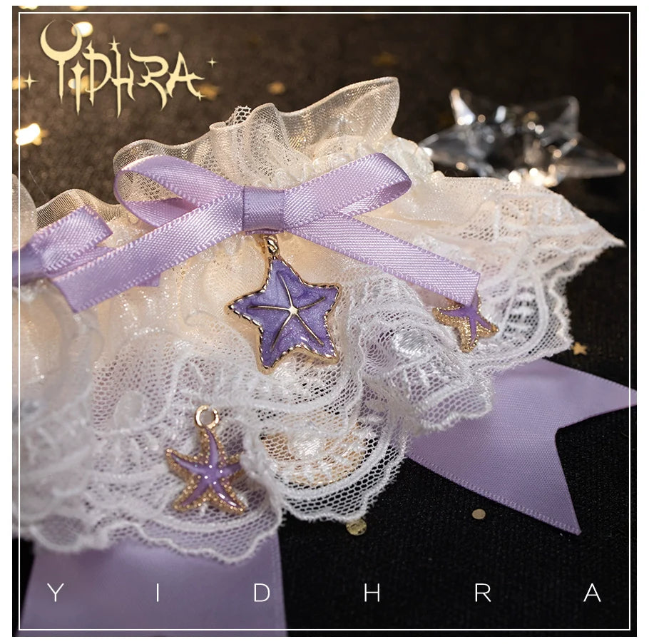 Lolita Ankle Socks and Detachable Starfish Sock Cuffs - image 5