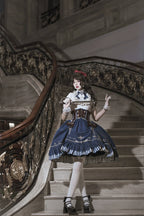 Gilded Pointer - Elegant Classic Lolita Skirt Suit - image 10