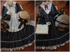 Rose Silhouette - Vintage Classic Lolita OP - image 22