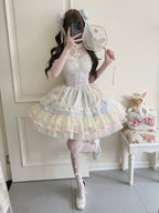 Hua Ji Fu Lei - Qi Lolita JSK Dress and Ballet Innerwear Set - image 1