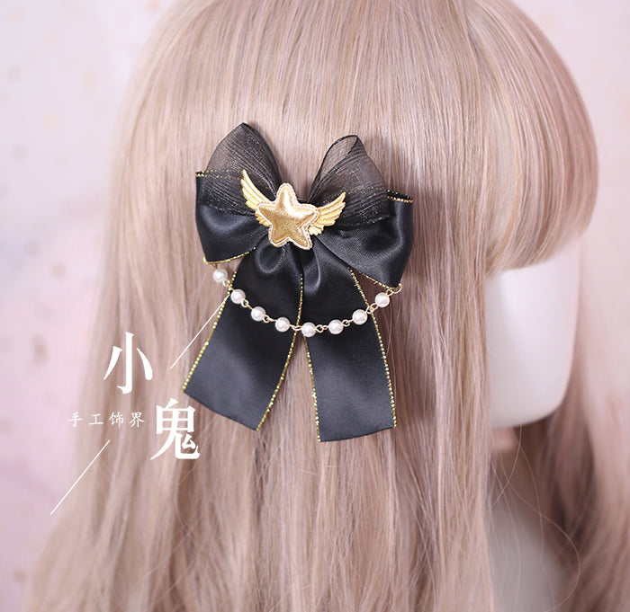 Gothic Lace Bow KC and Hairclip Collection - image 9