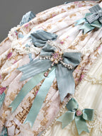 Antique Gem Fragrance Lolita Green JSK Dress Set - image 11