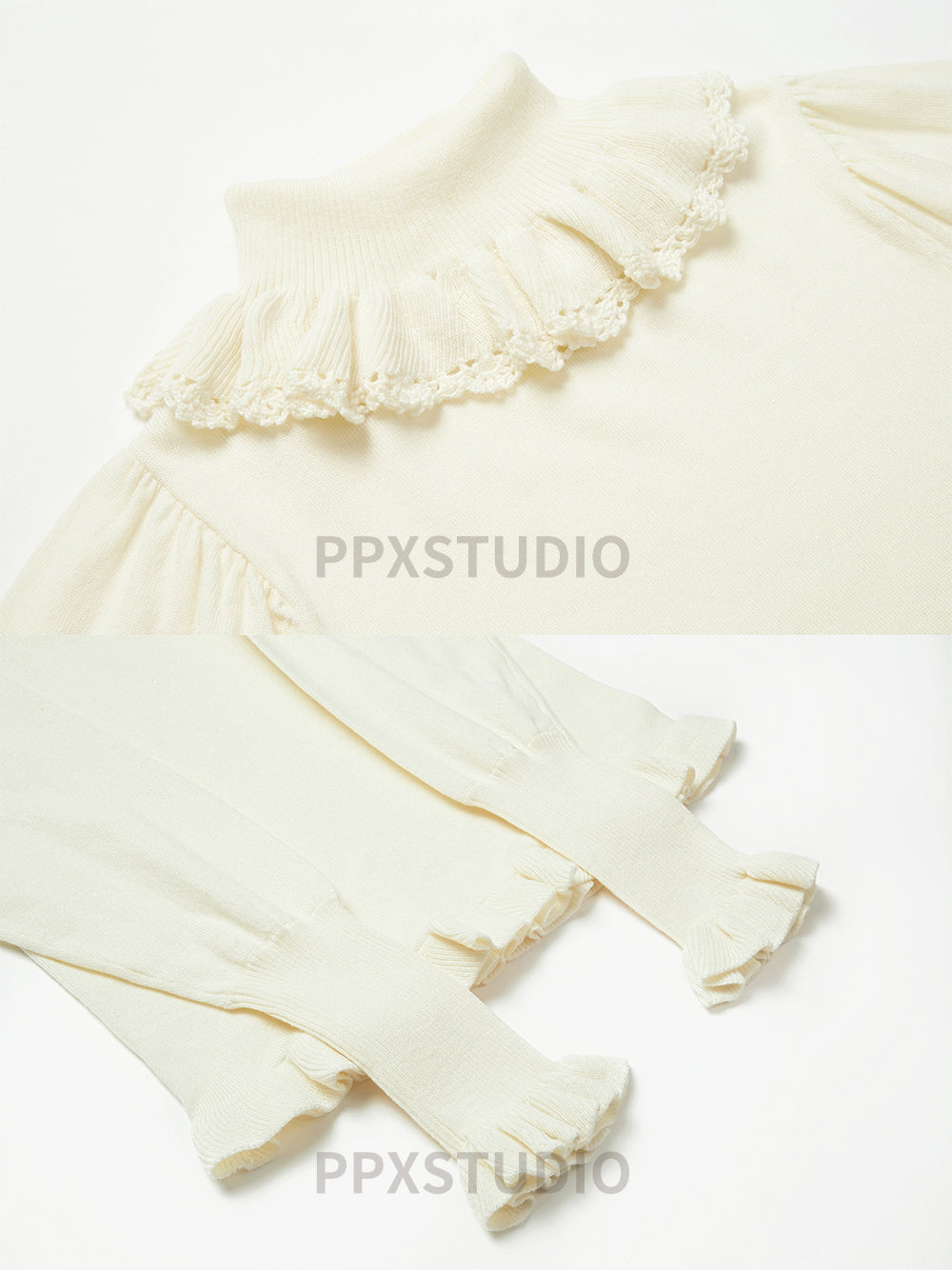 Sweet Lolita Woolen Sweater Multicolors - image 12