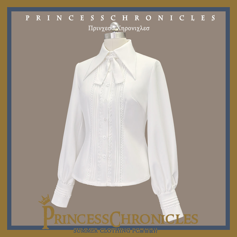 Retro Ouji Lolita Blouse in Multiple Colors - image 5