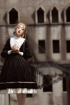 Vintage Elegant Velvet OP Dress - image 30