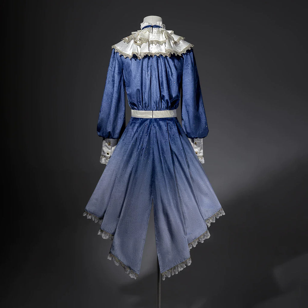 Dream Cloud - Ouji Lolita High-Low Tailcoat, Puffy Lantern Shorts - image 4