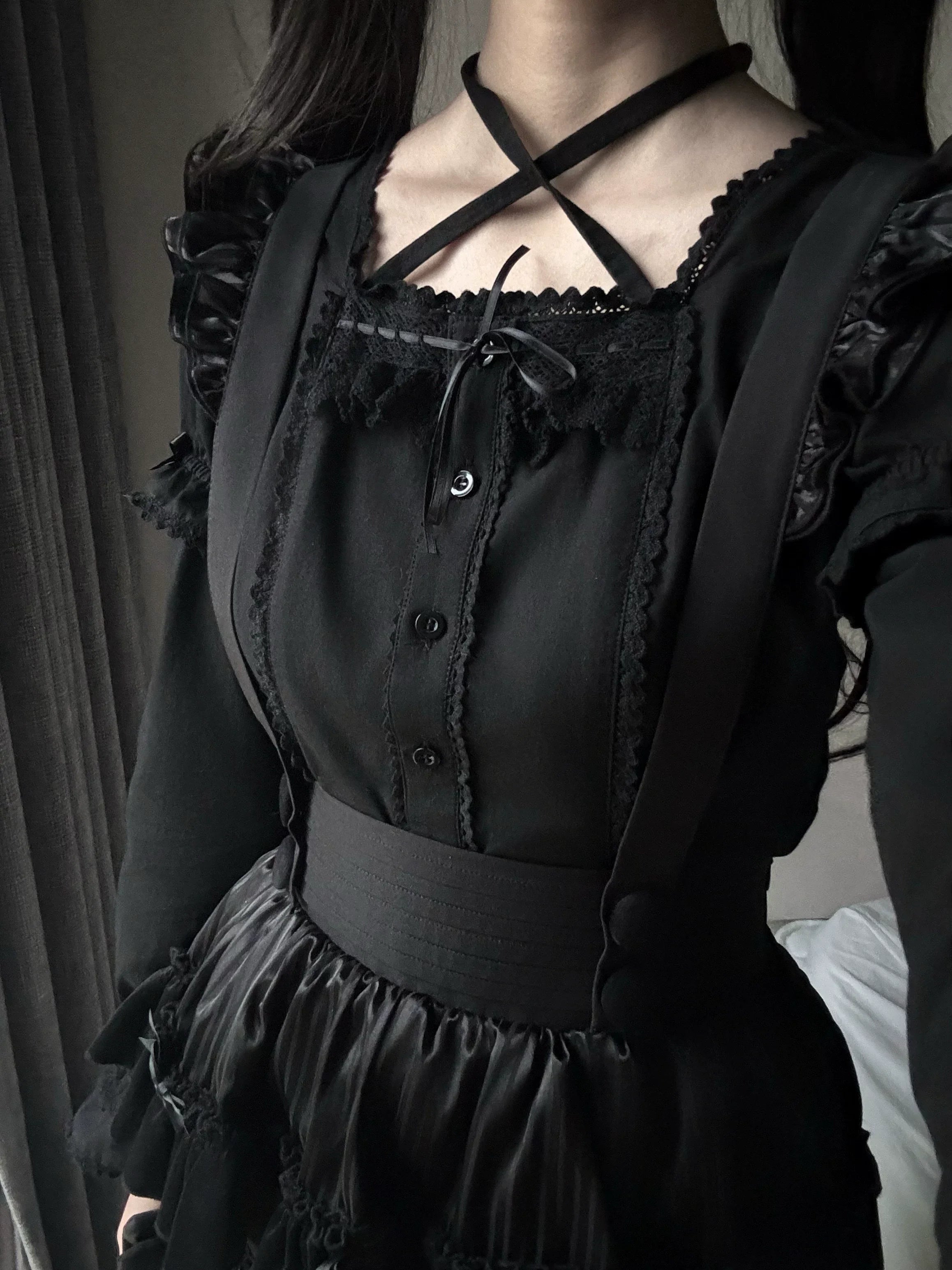 Haruhime Momoko - Cotton Old School Lolita Blouse Collection - image 7