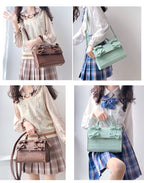 Sweet Heart Embossed Chocolate Lolita Bag - image 17