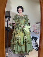 Tana Manor Classic Lolita OP Dress with Floral Decoration - image 15