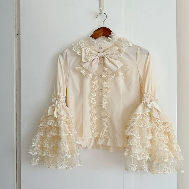 Star Love Song - Wedding Sweet Lolita JSK Suit Doll-like Dress - image 24