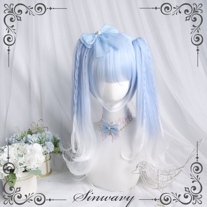 Pandora's Box - Lolita Short Wig with Cute Double Ponytails - image 37