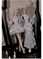 Twilight - Gothic Witch Lolita SK Suit Bodice Mermaid Dress - image 2
