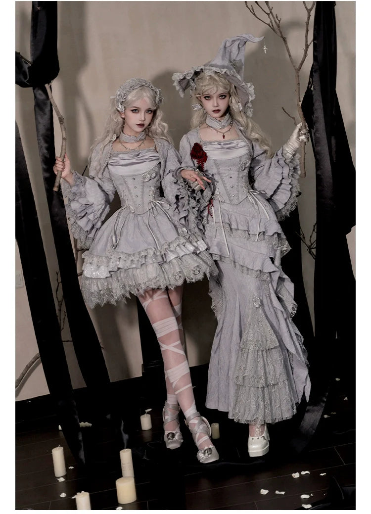 Twilight - Gothic Witch Lolita SK Suit Bodice Mermaid Dress - image 2