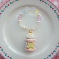 Sweet Lolita Necklace Carousel Cream Macaron Bag Pendant - image 10