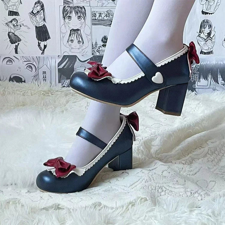 Elegant Lolita Heels Shoes Mary Jane Shoes - image 24