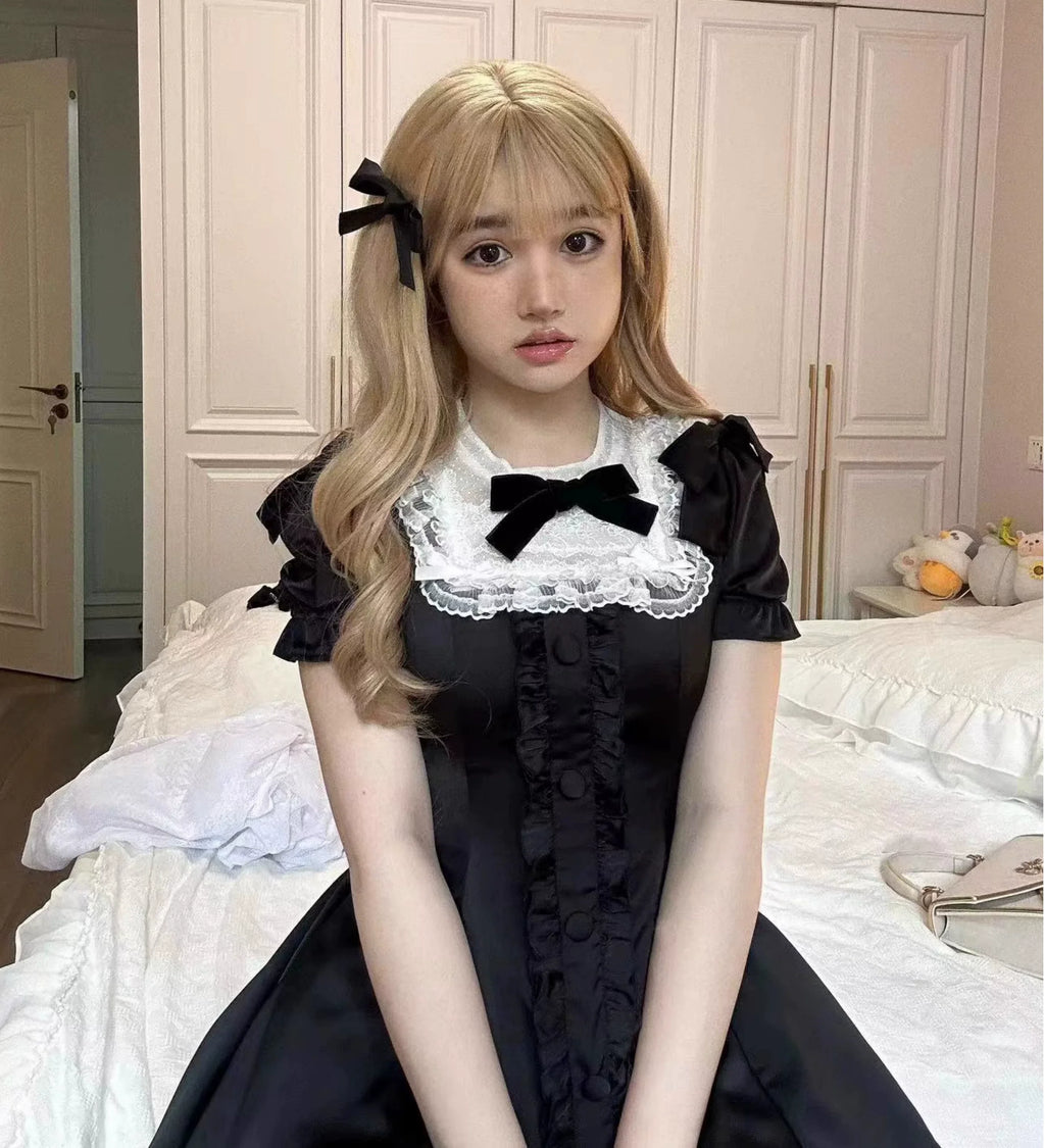 Plus Size Lolita OP Dress Summer Dress - image 19
