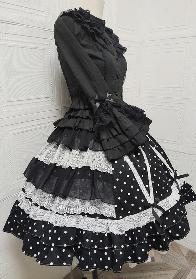 No.165 Classic Lolita Blouse and Skirt Set - image 3