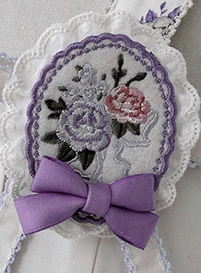 Floral and Bird Series - Classic Lolita JSK Dress, Floral Print - image 20