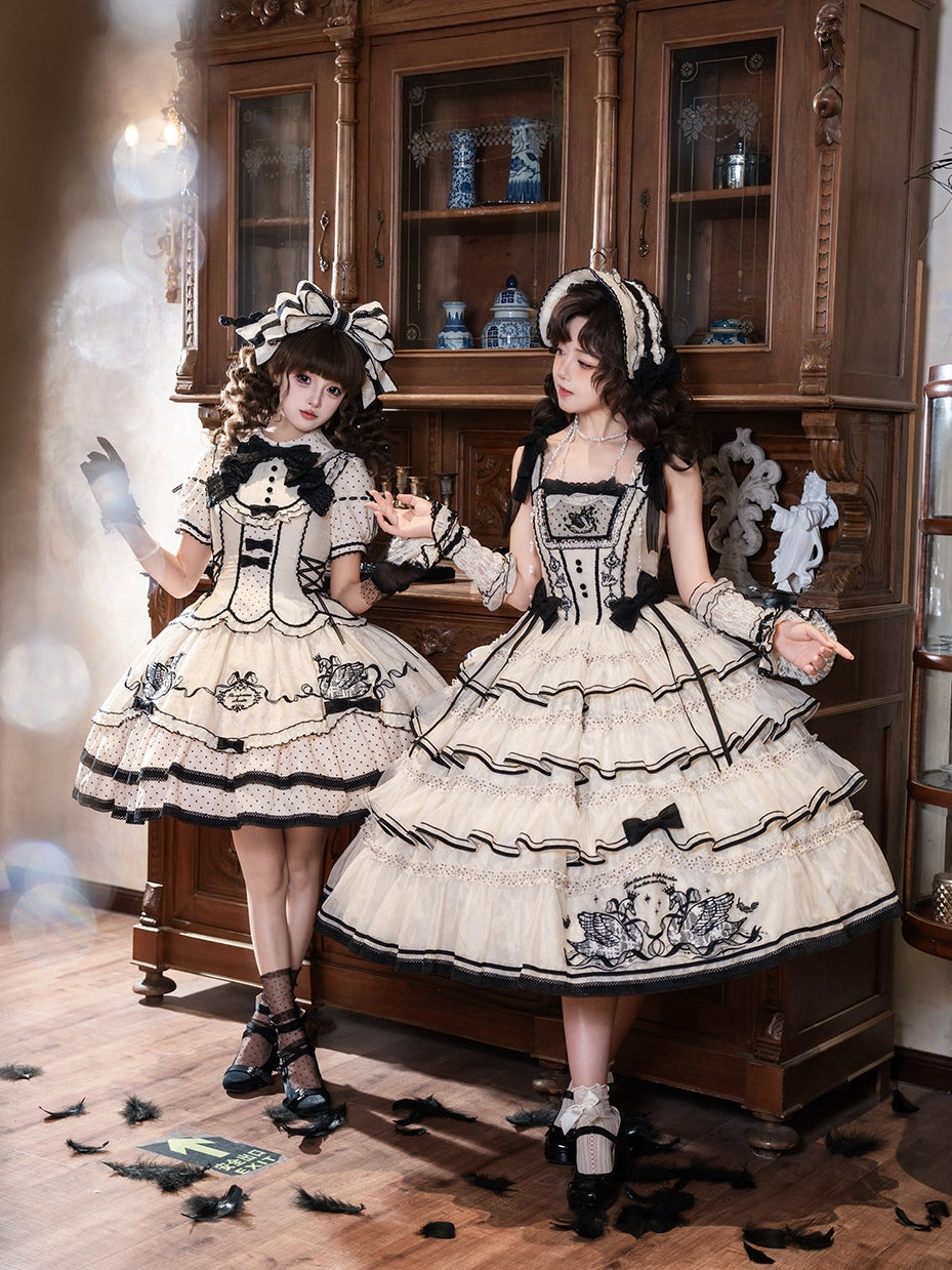 Unnamed Swan Classic Lolita JSK Dress Set - image 9