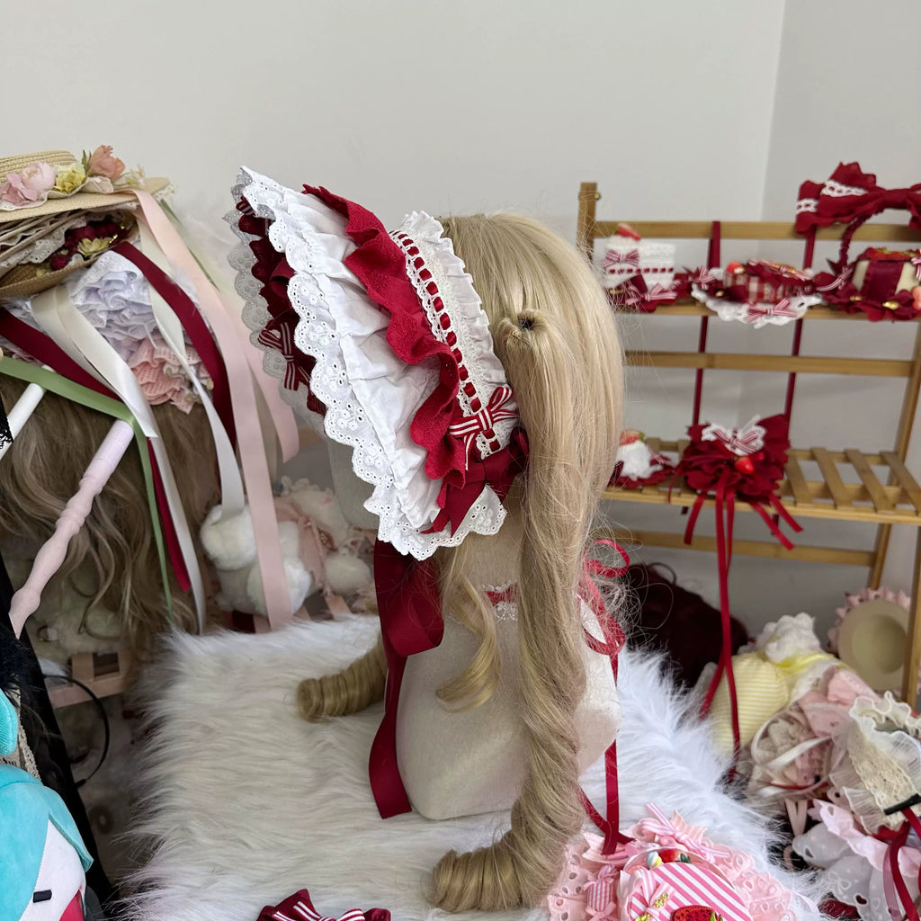 Sweet Lolita Strawberry Cake Headdresses and Jewelry - image 7