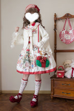Qian's Letter - Sweet Lolita Winter Cardigan Sweater - image 4