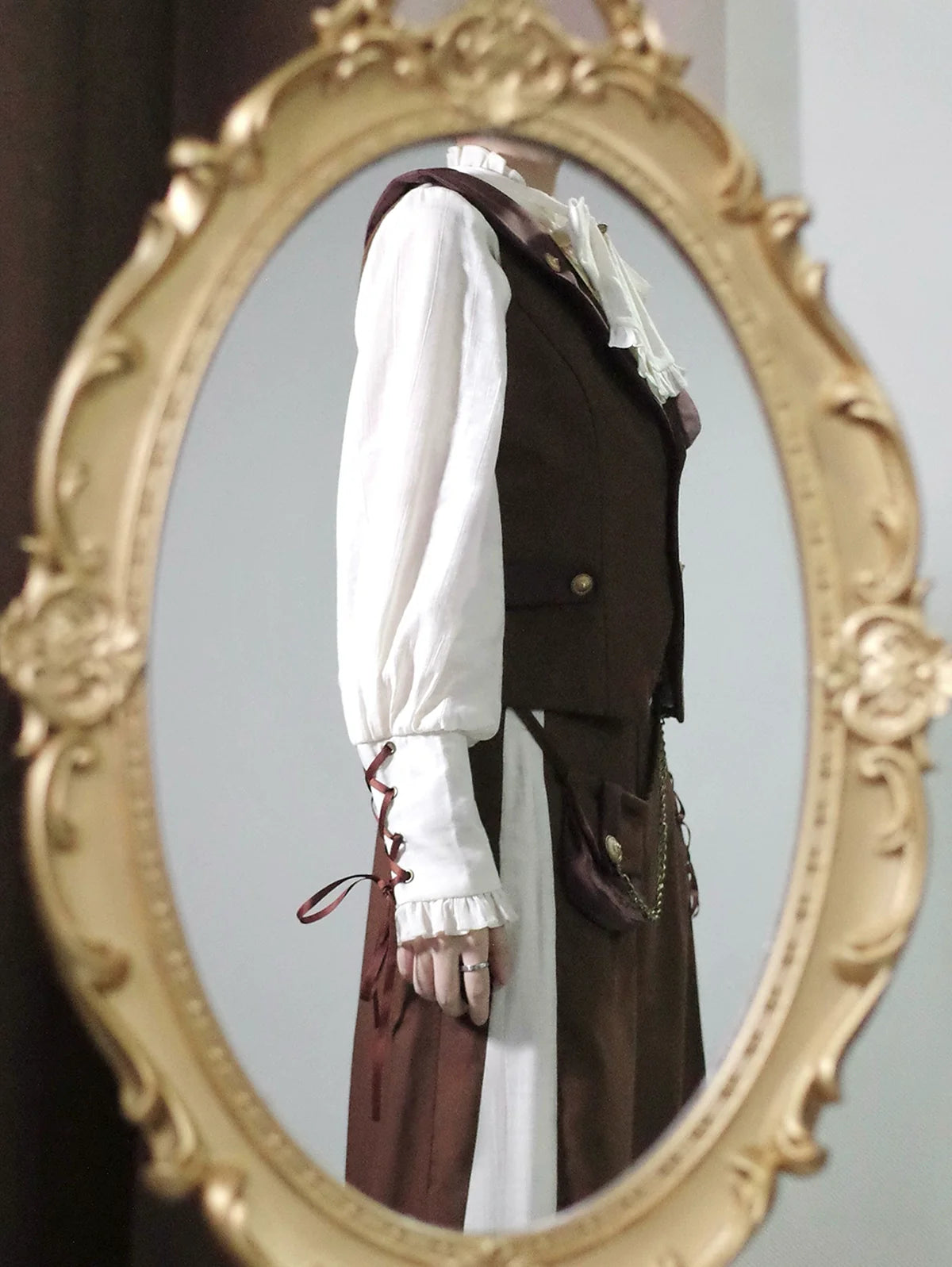 Pirate Guide - Vintage Lolita Suit Vest JSK Dress - image 19
