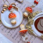 Handcraft Kawaii Lolita Mushroom Necklace - image 9