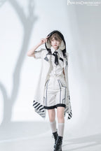 Dry Sea and Ashlar - Futuristic Ouji Shirt, Cloak and Shorts Collection - image 6
