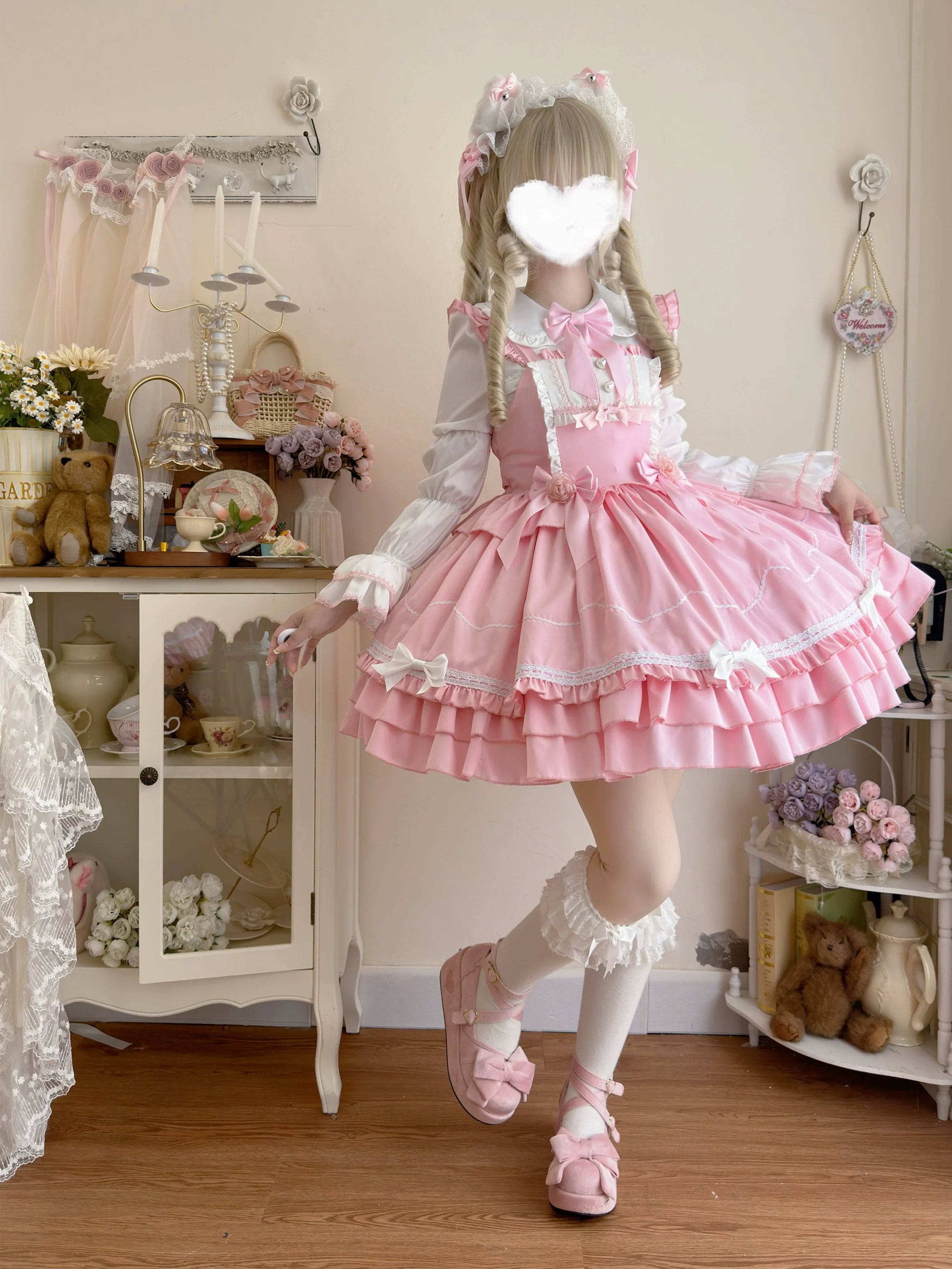 Paper Shell Cake - Sweet Lolita JSK Dress Summer Dress - image 10