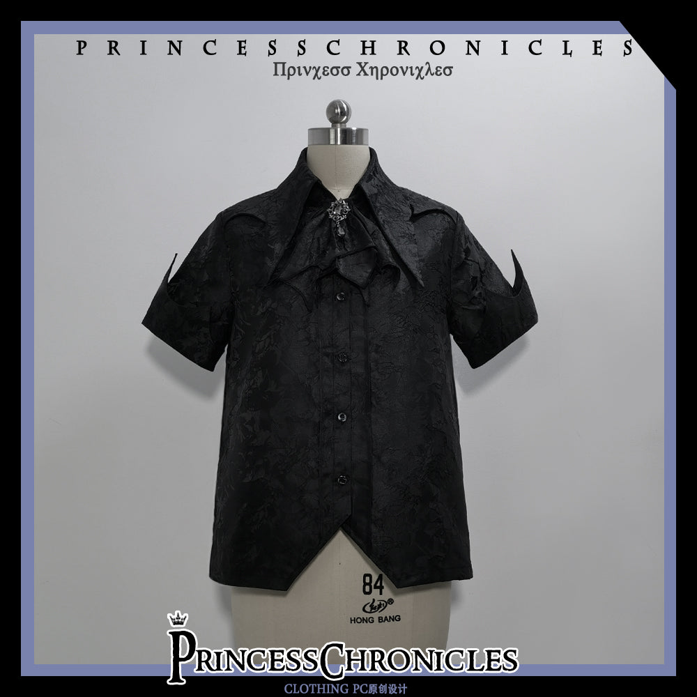 Black and Blue - Gothic Lolita Brooch - image 7