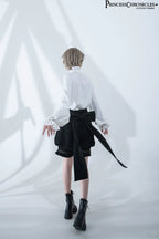 Desperate Bunny - Ouji Lolita Vest Shorts Set - image 14