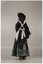 Raven's Night Song Oriental Gothic Lolita Dress Set - image 43