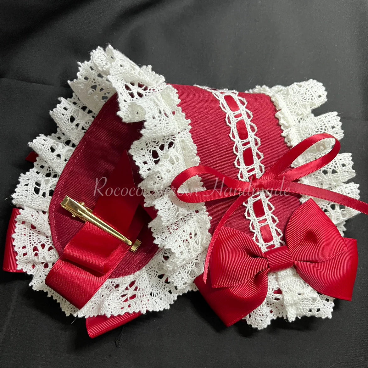 Rococo Heroine Classic Cotton Lolita Headband - image 4