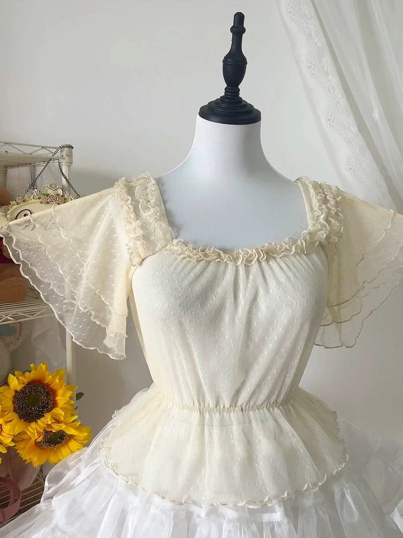 Plus Size Lolita Daily Loose Blouse - image 4