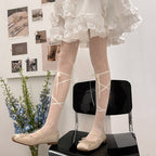Sweet Strappy Thin Lolita Tights - image 4