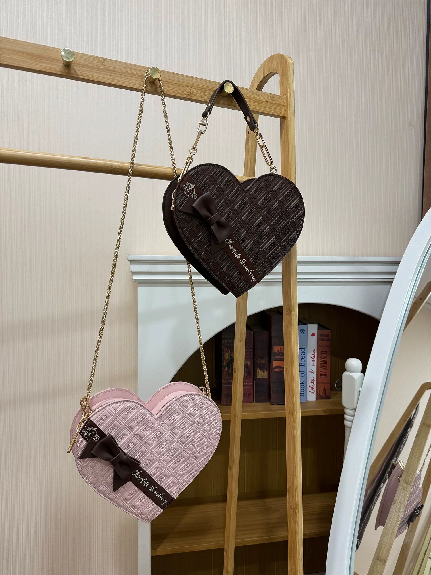 Sweet Lolita Heart-shaped Bag, Chocolate Inspired - image 19